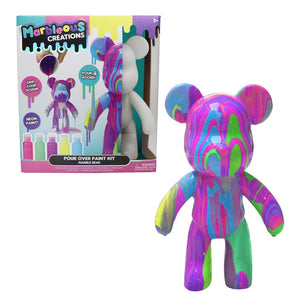 MARBLEOUS MARBLE BEAR MARMORERINGSSET
