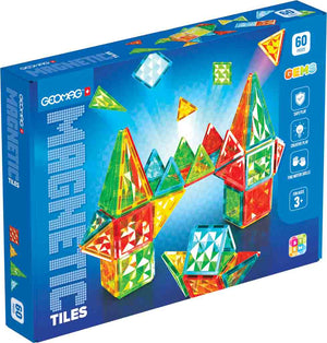 GEOMAG TILES GEMS MAGNETISKT BYGGSET 60 DELAR