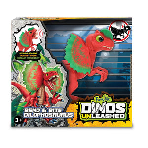 DINOS UNLEASHED BEND & BITE DILOPHOSAURUS