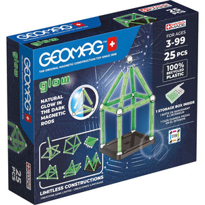 GEOMAG GLOW BYGGSATS 25 DELAR