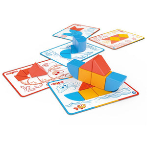 GEOMAG MAGICUBE KLOSSAR OCH KORT 16 DELAR