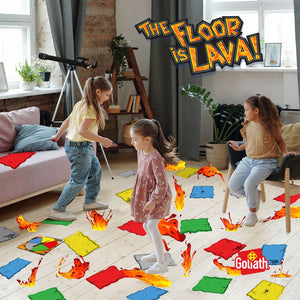 FLOOR IS LAVA -SPEL
