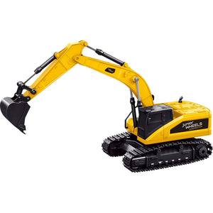 JUNIOR WHEELS RADIOSTYRD GRÄVMASKIN MED LJUD