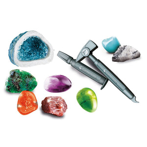 MINERALER OCH GEODER VETENSKAPSKIT