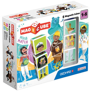 GEOMAG MAGICUBE MIX & MATCH FIGURER 6 DELAR