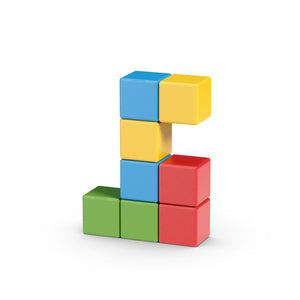 GEOMAG MAGICUBE BYGGKLOSSAR 8 DELAR