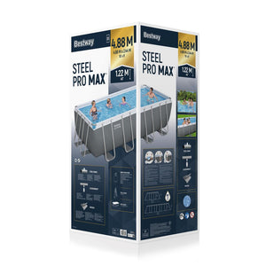 Steel Pro Max Pool 488 x 244 x 122 cm