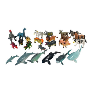 PLASTDJUR 24 STYCKEN