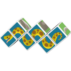 GEOMAG MAGICUBE DJUNGELDJUR 9 DELAR