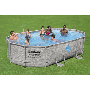 BESTWAY POOL POWER STEEL VISTA 488 X 305 X 107 CM