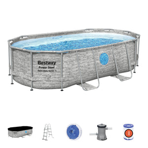 BESTWAY POOL POWER STEEL VISTA 427 X 250 X 100 CM