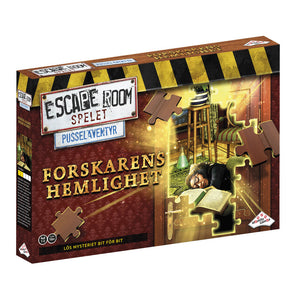ESCAPE ROOM PUZZLE ADVENTURES: FORSKARENS HEMLIGHET