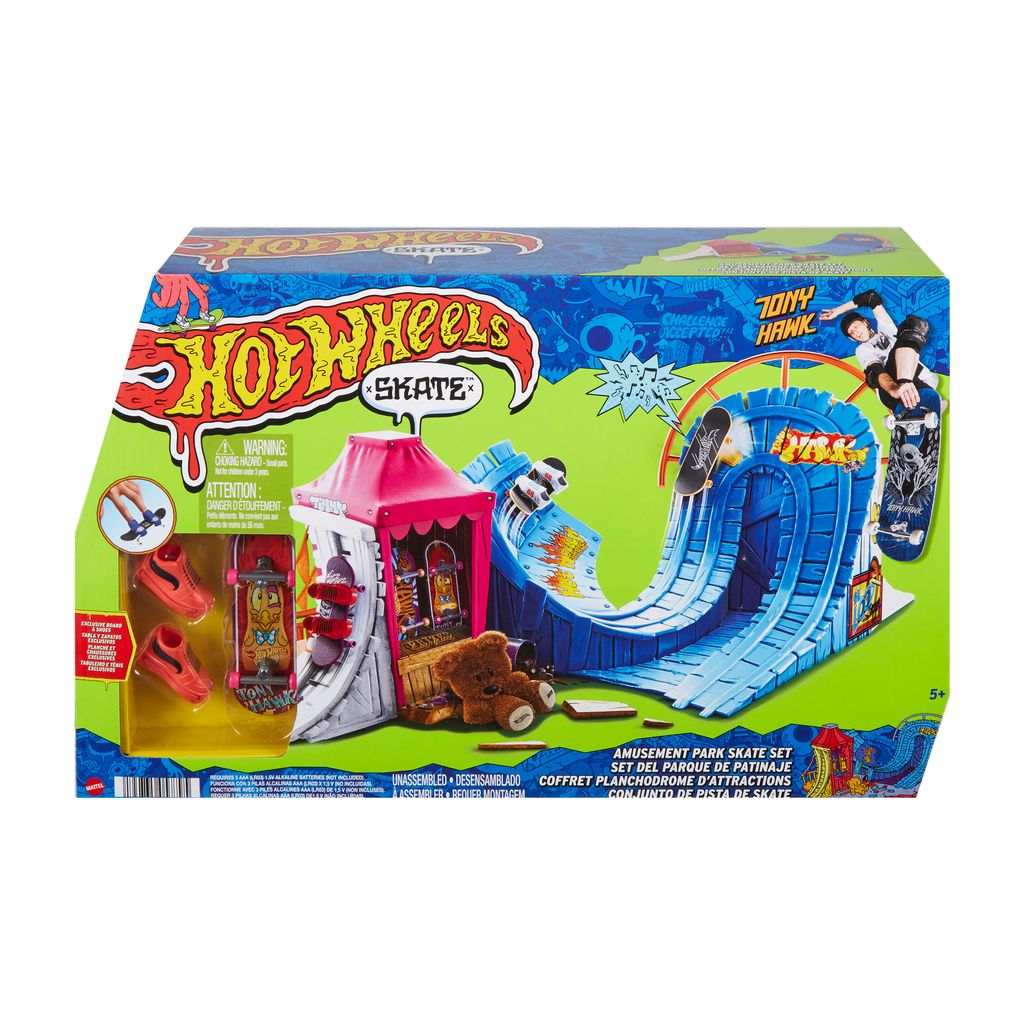 HOT WHEELS SKATE NÖJESPARKS SKATESET