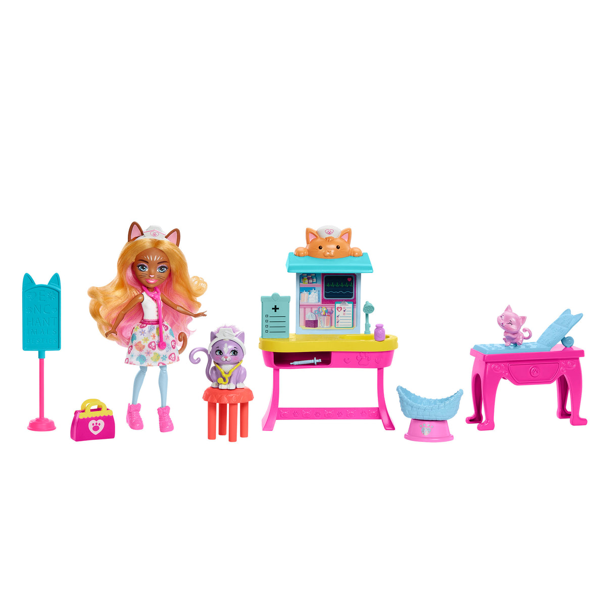 ENCHANTIMALS LÄKARMOTTAKNING LEKSET