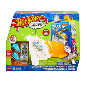 HOT WHEELS SKATE CEREAL SKATE BOWL LEKSET