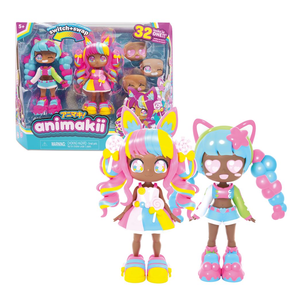 ANIMAKII DOCKA LOLLYPOP/BUBBLEGUM