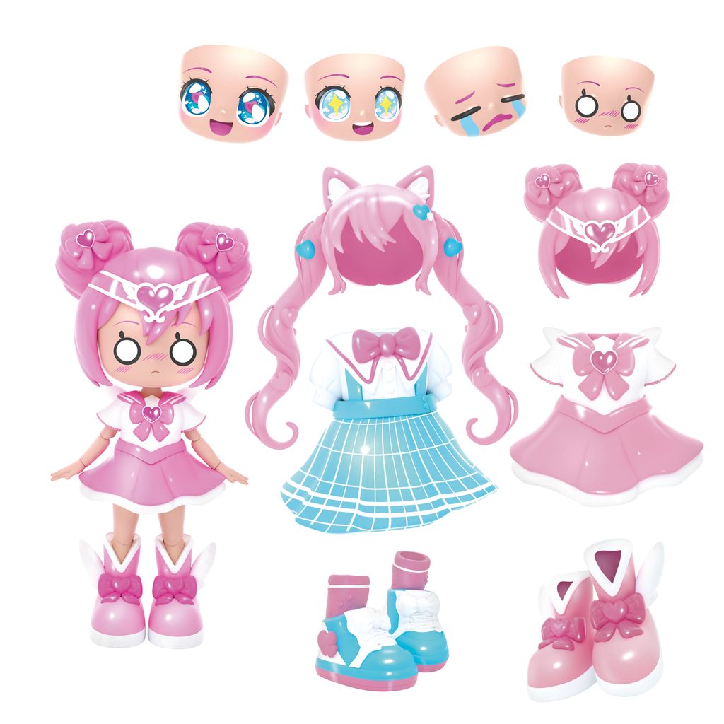 ANIMAKII DOCKA MAGICAL GIRL/SCHOOL GIRL