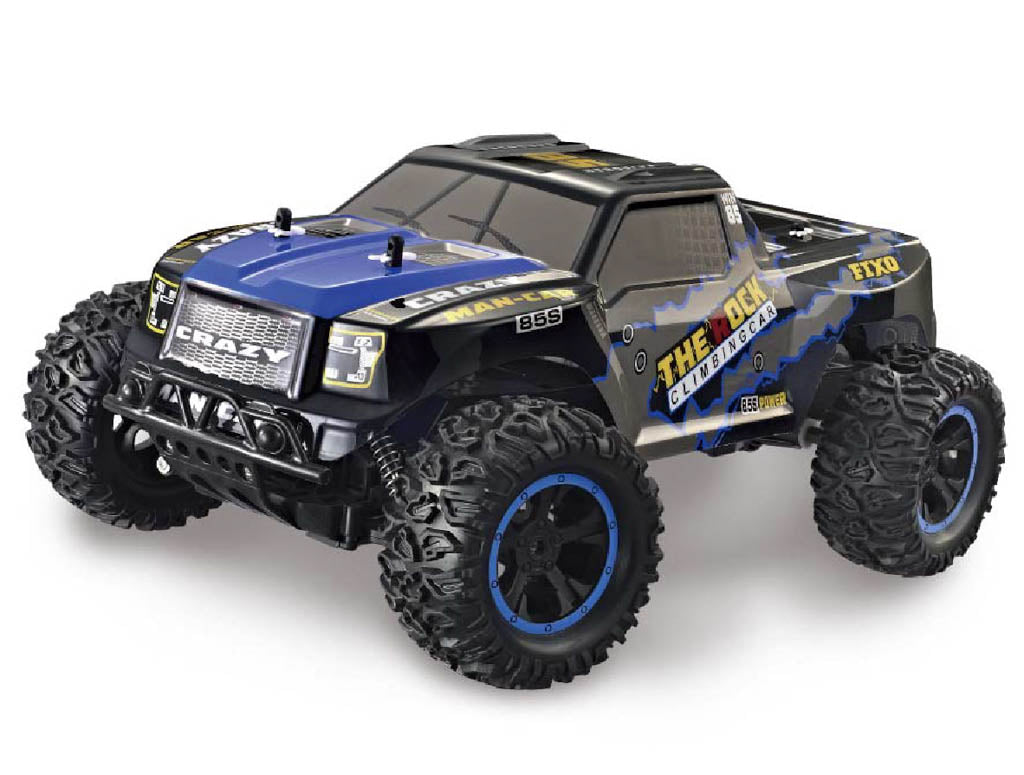 JUNIOR WHEELS RALLY TITAN RC-TERRÄNGFORDON 1:10 BLÅ