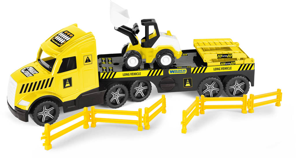 WADER MAGIC TRUCK TECHNIC SLÄPLASTBIL OCH FORDON