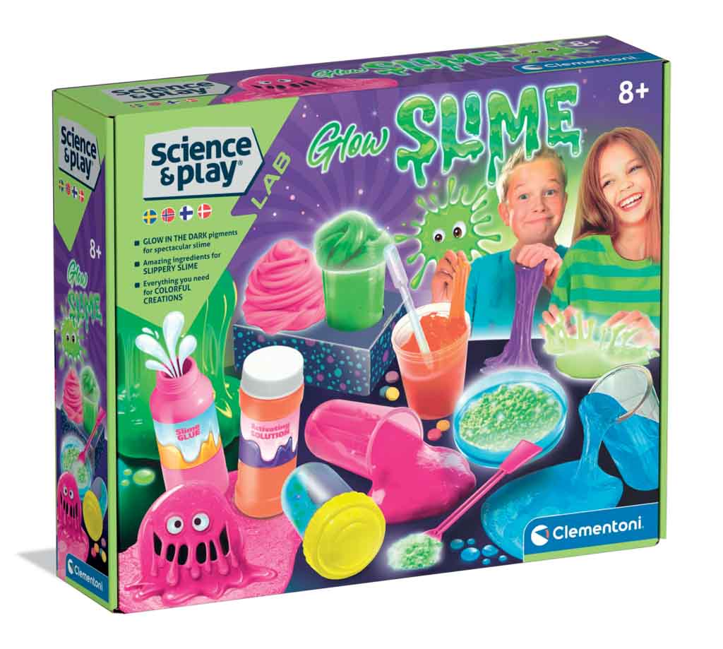 CLEMENTONI FLUO SLIME SET