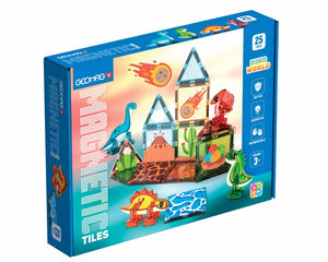 GEOMAG MAGNETIC TILES DINO WORLD BYGGSATS