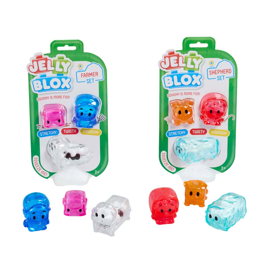 JELLY BLOX FIGURER 3 ST