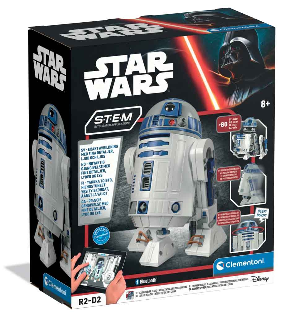 CLEMENTONI STAR WARS R2-D2 ROBOT
