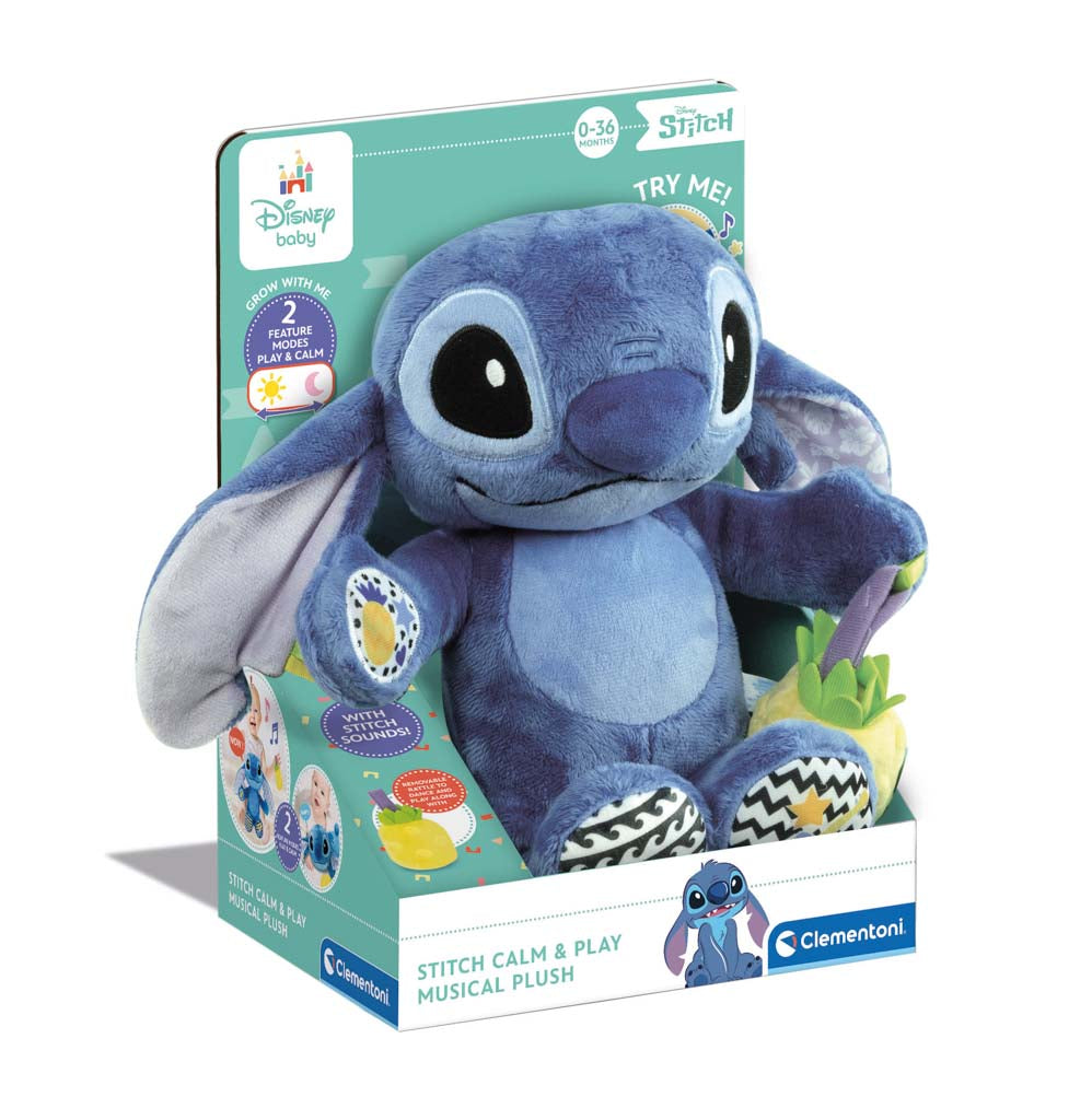 CLEMENTONI DISNEY BABY STITCH MUSICAL GOSEDJUR