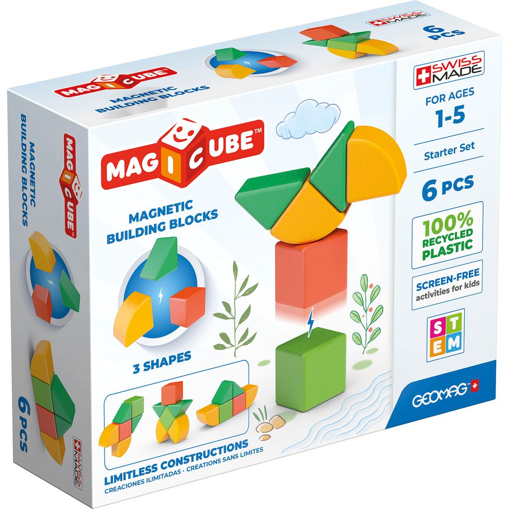 GEOMAG MAGICUBE STARTSET 6 DELAR