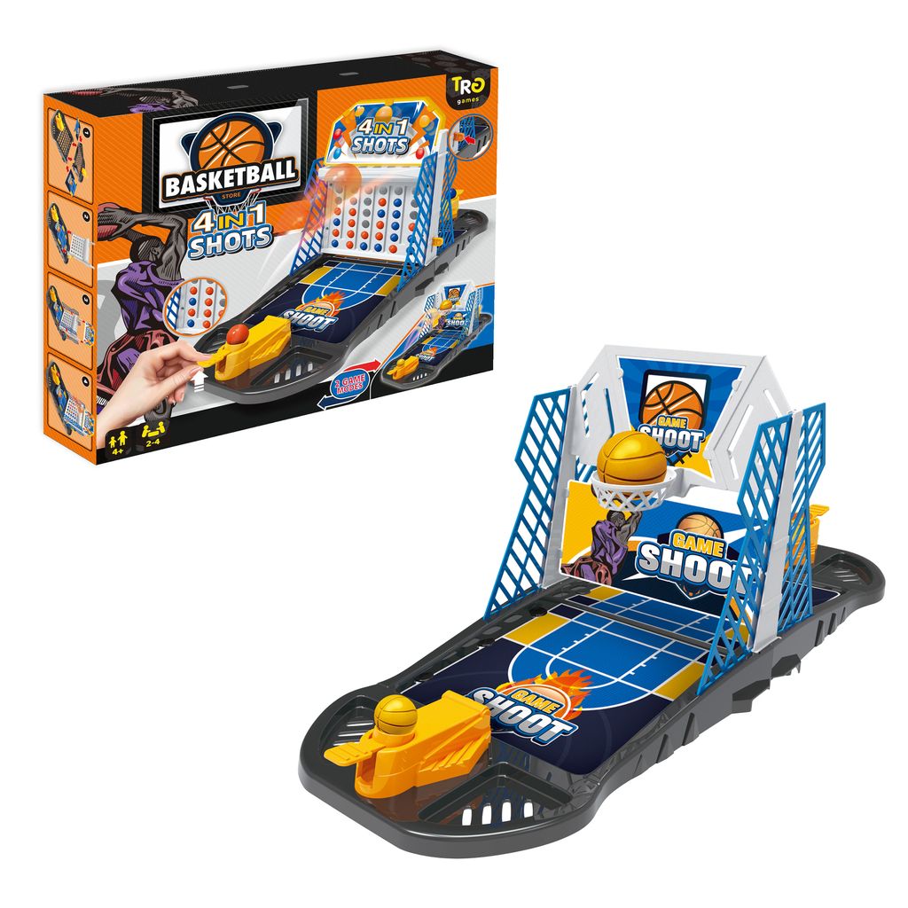 BASKETBOLLSPEL 4 IN 1