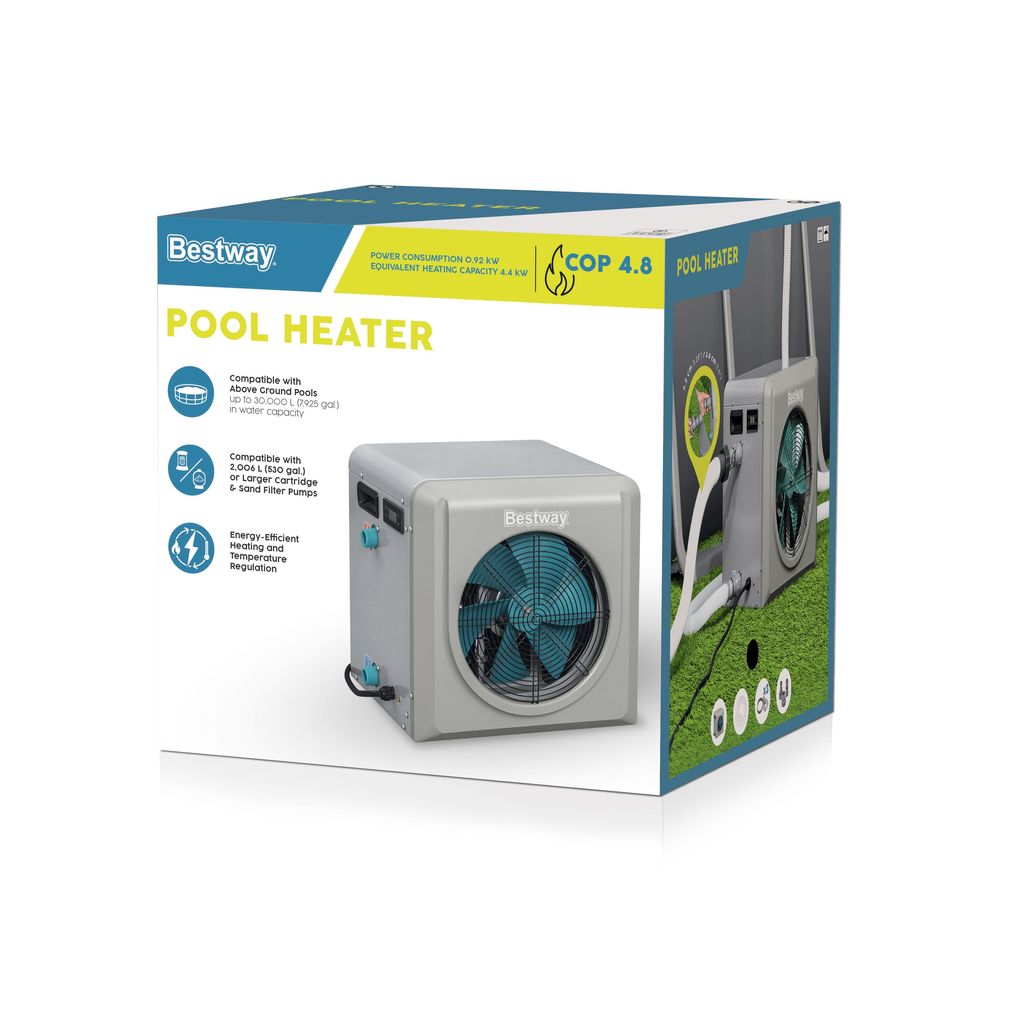 BESTWAY 4 KW POOLVÄRMARE