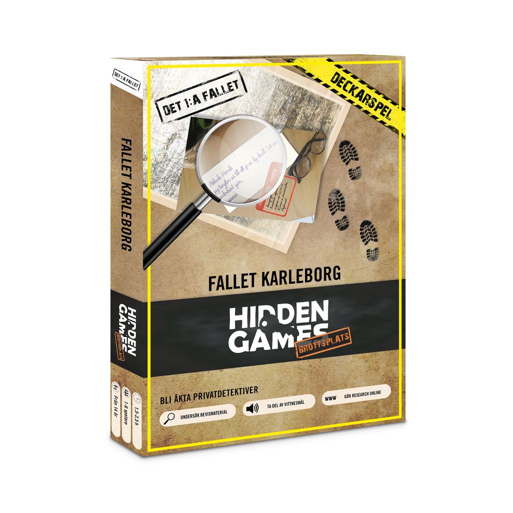 BROTTSPLATS - FALLET KARLEBORG - DECKARSPEL
