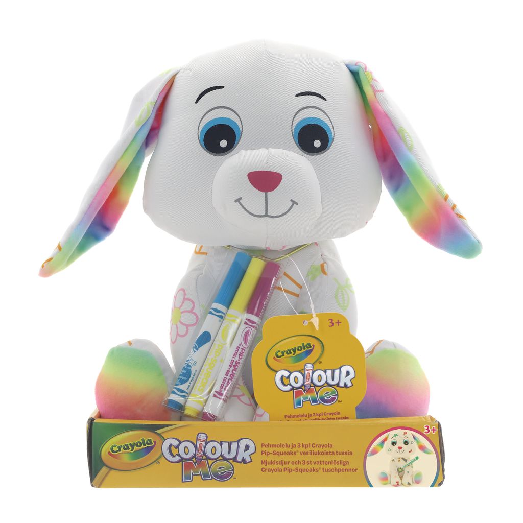 CRAYOLA COLOUR ME PLUSH MJUKIS