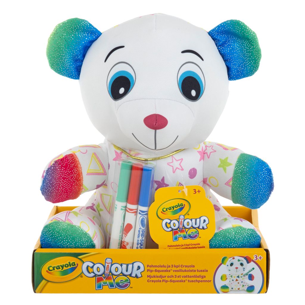 CRAYOLA COLOUR ME PLUSH NALLE