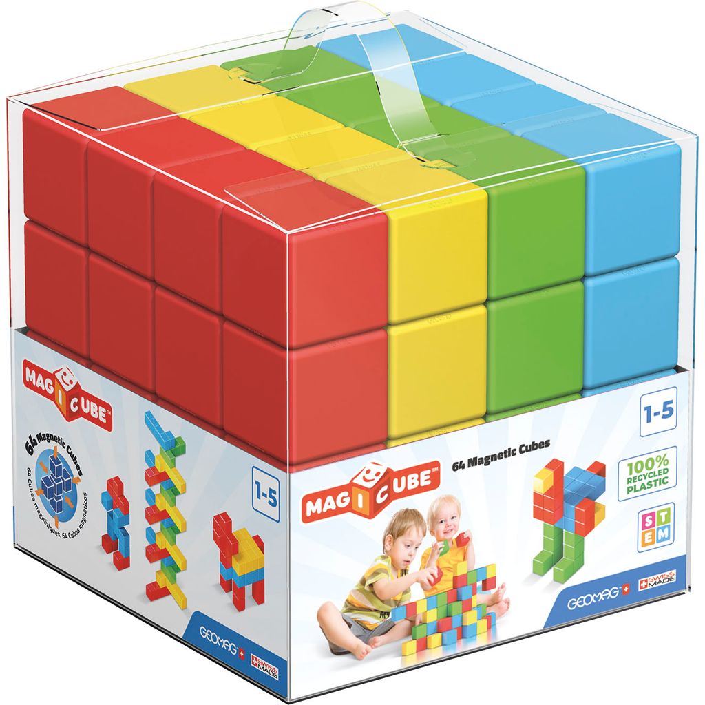 GEOMAG MAGICUBE CRYSTAL 64 DELAR