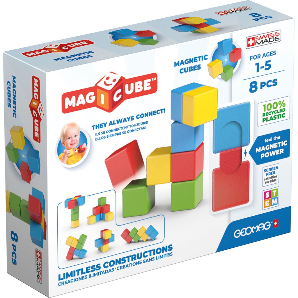 GEOMAG MAGICUBE DJUR 6 DELAR