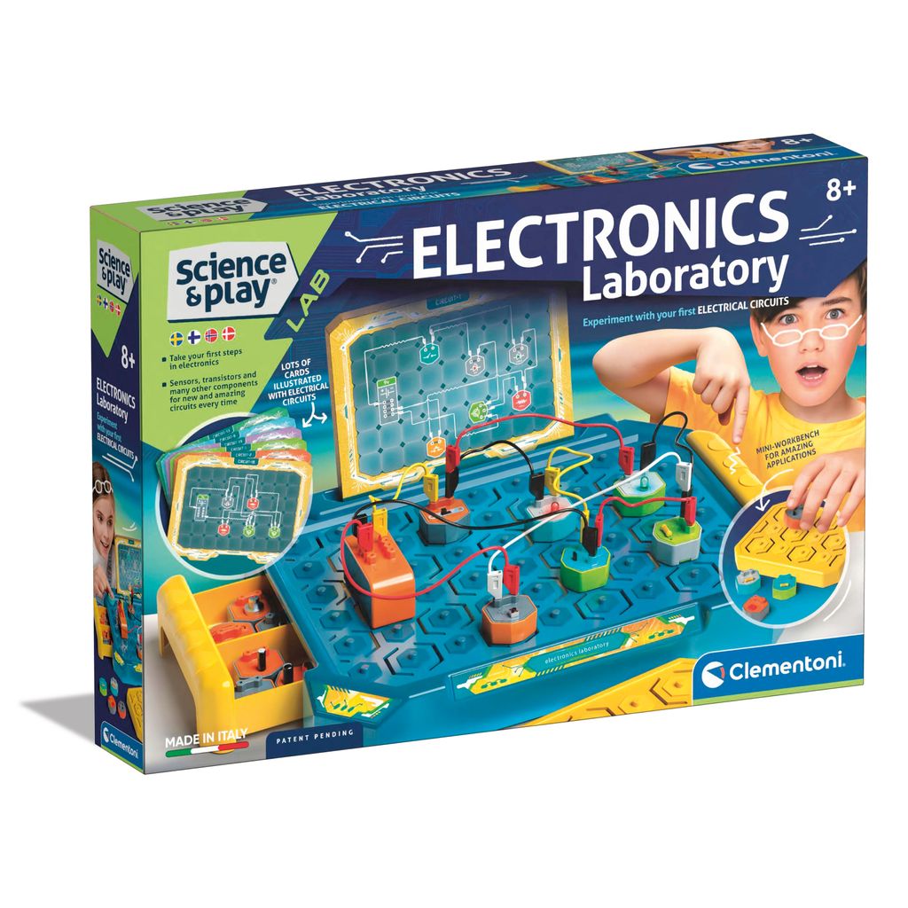 CLEMENTONI ELECTRONICS LABORATORY VETENSKAPSKIT