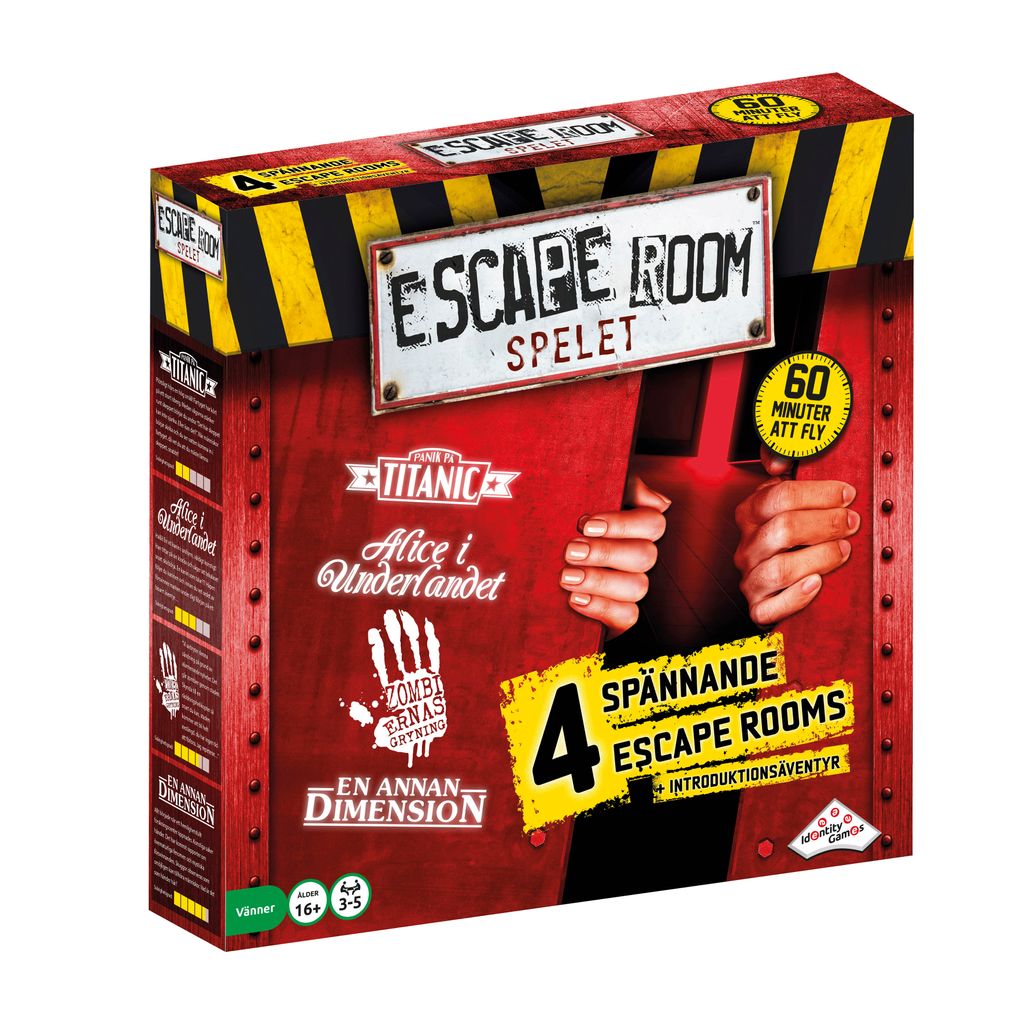 ESCAPE ROOM SPEL - RED