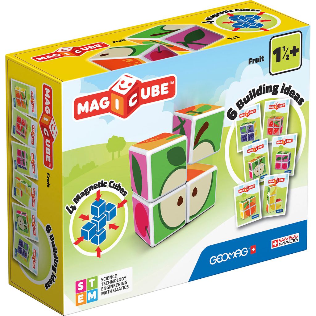 GEOMAG MAGICUBE FRUKTER 7 DELAR