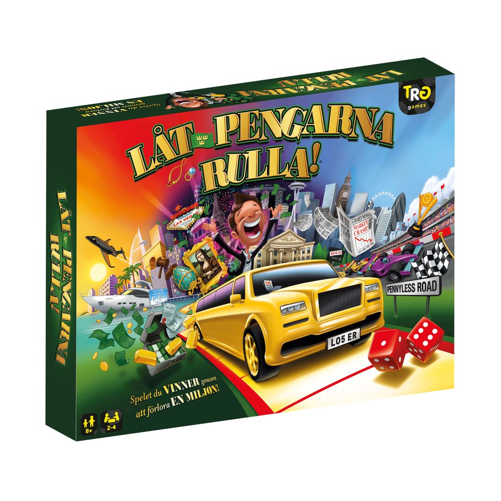 LÅT PENGARNA RULLA! - SPEL