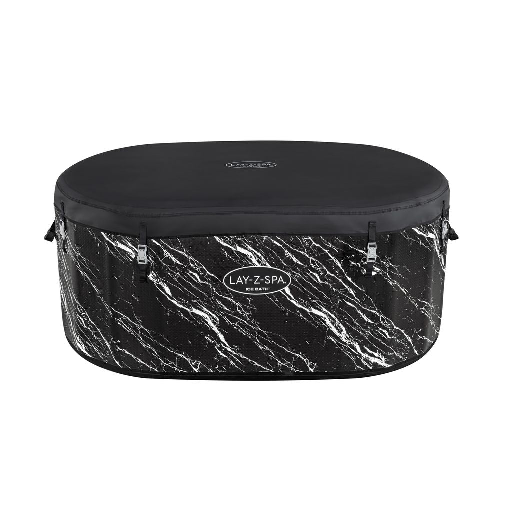 Lay-Z-Spa Glacial Dip Kallbassäng Svart