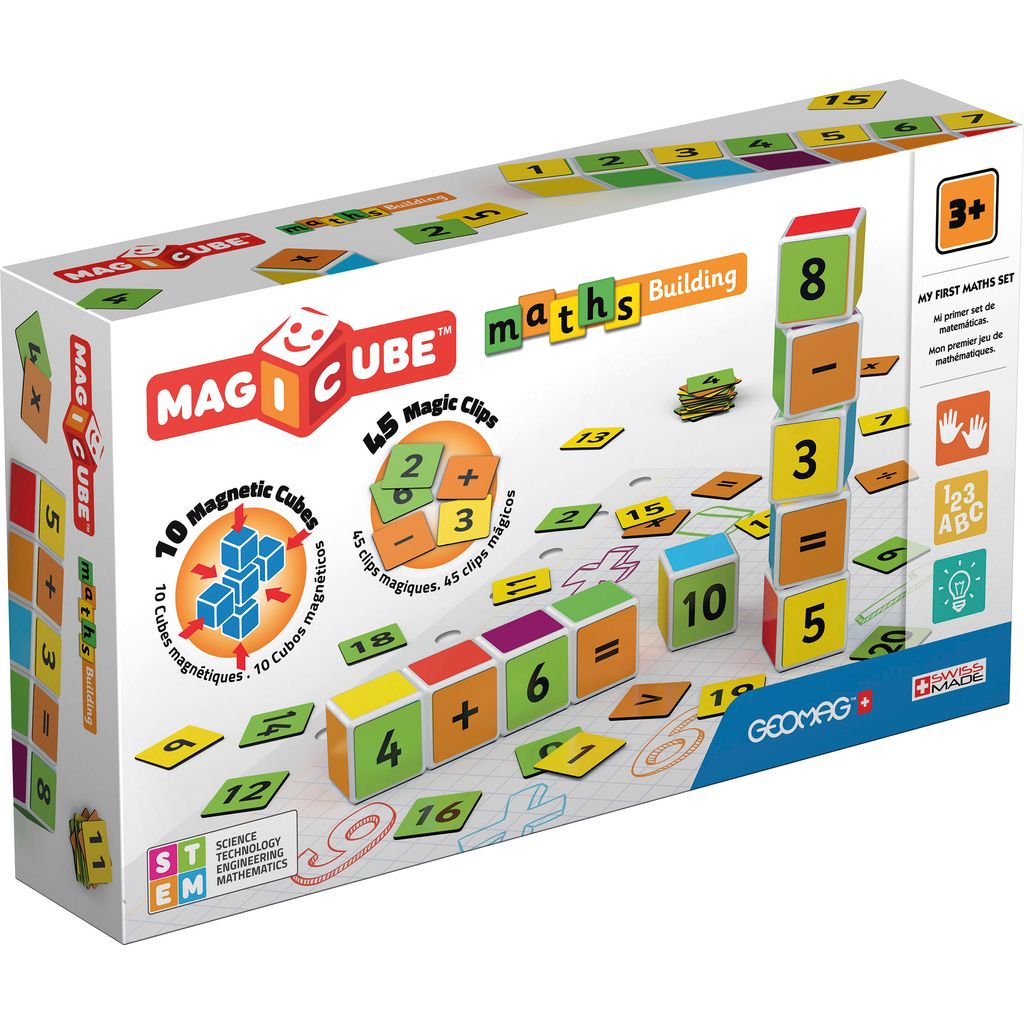 GEOMAG MAGICUBE MATEMATIK-SET 55 DELAR