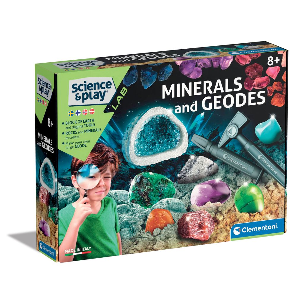 MINERALER OCH GEODER VETENSKAPSKIT