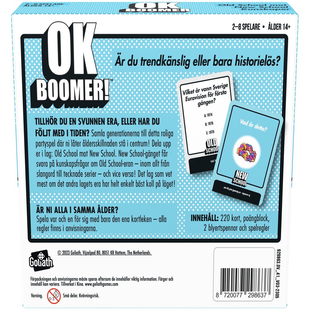 OK BOOMER - PARTYSPEL