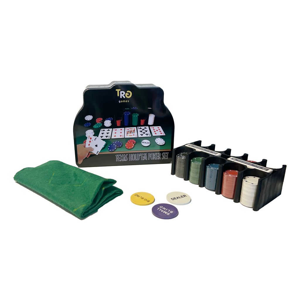 POKER SET 200 DELAR