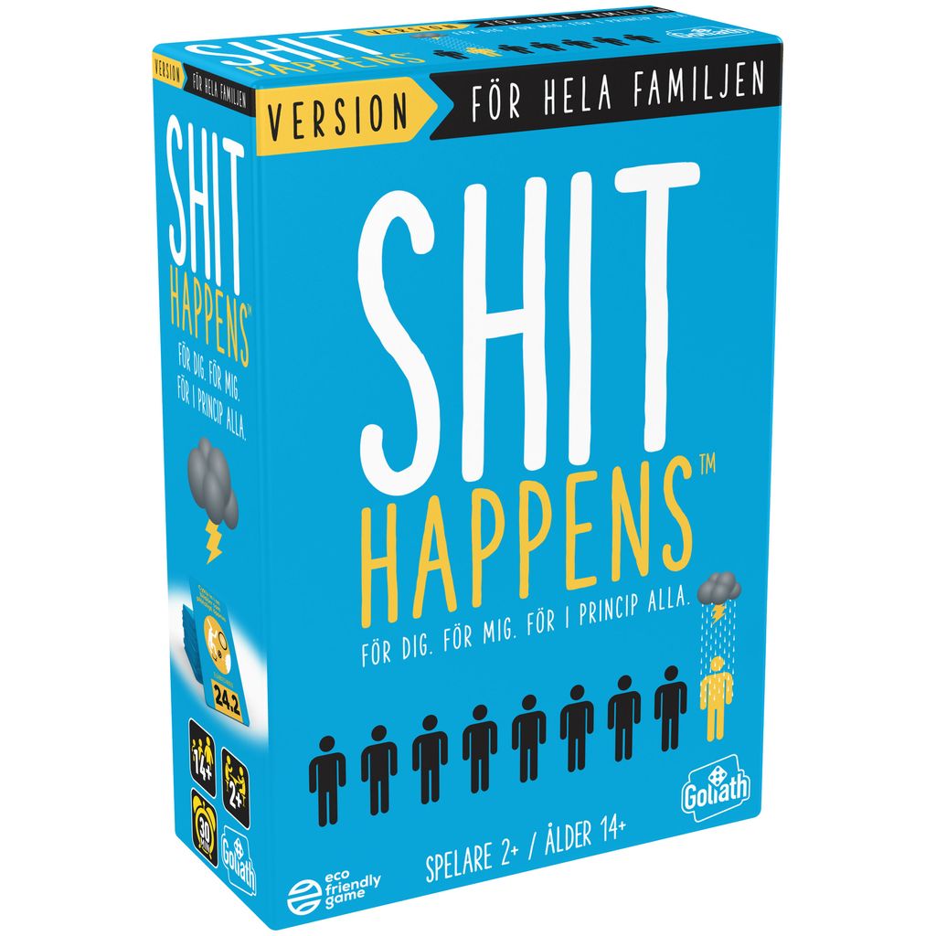 SHIT HAPPENS FAMILY GAME - FAMILJESPEL