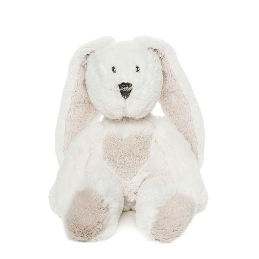 TEDDY CREAM KANIN VIT 33 CM