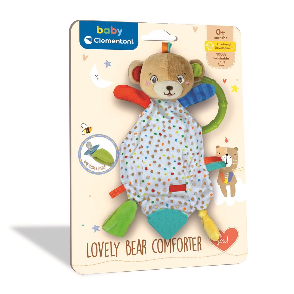 MJUK TEDDYBJÖRN SNUTTEFILT