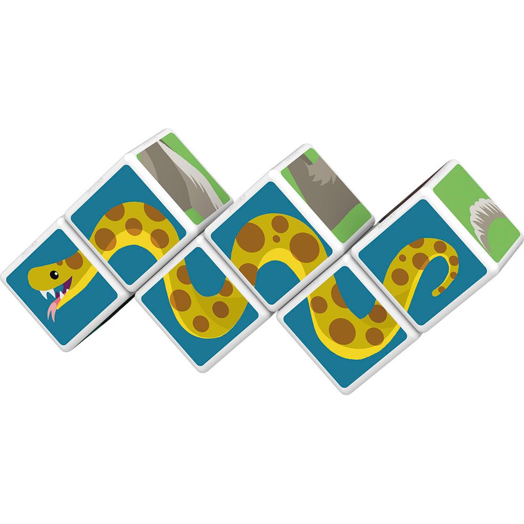 GEOMAG MAGICUBE DJUNGELDJUR  9 DELAR