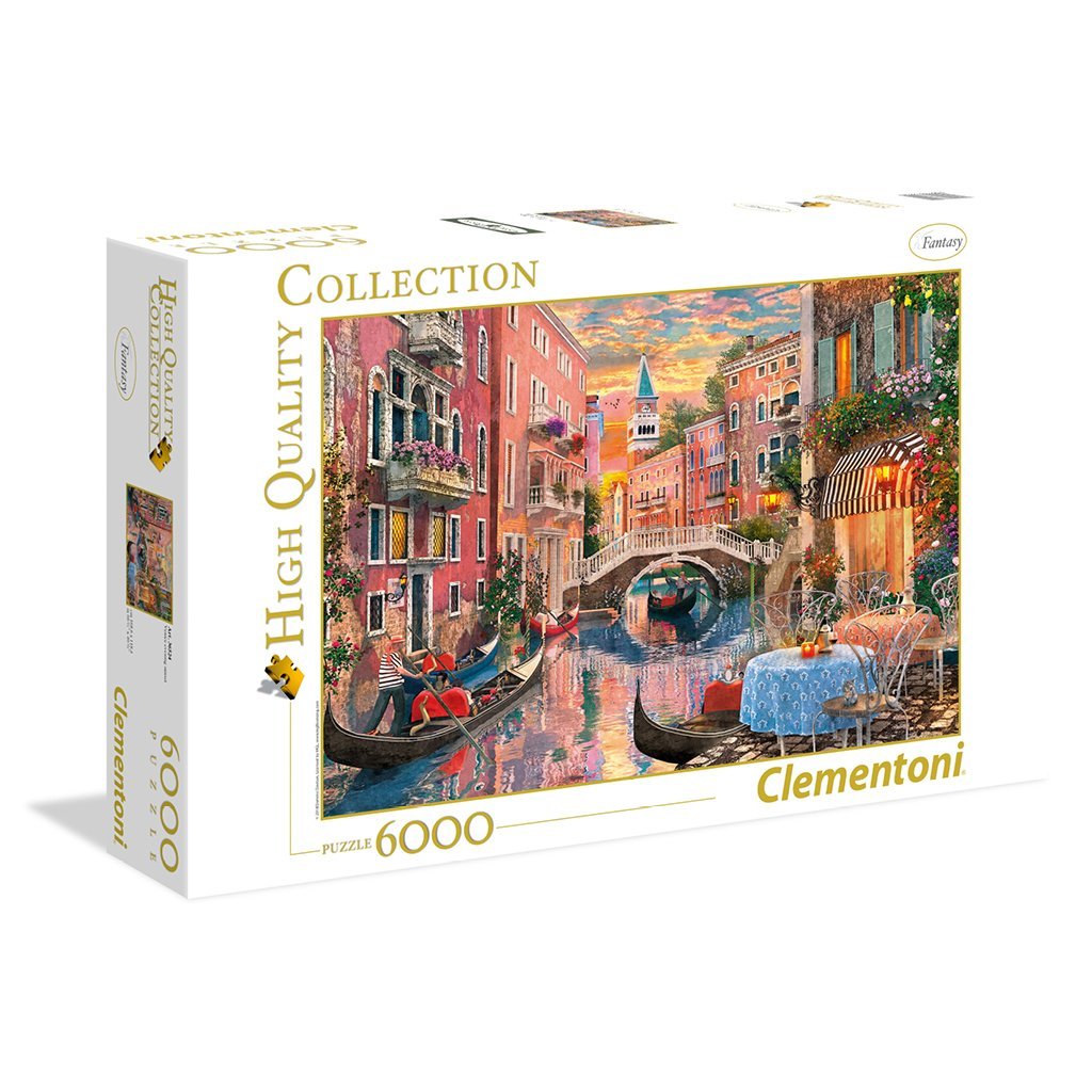 PUSSEL 6000 BITAR - VENEDIG SOLNEDGÅNG